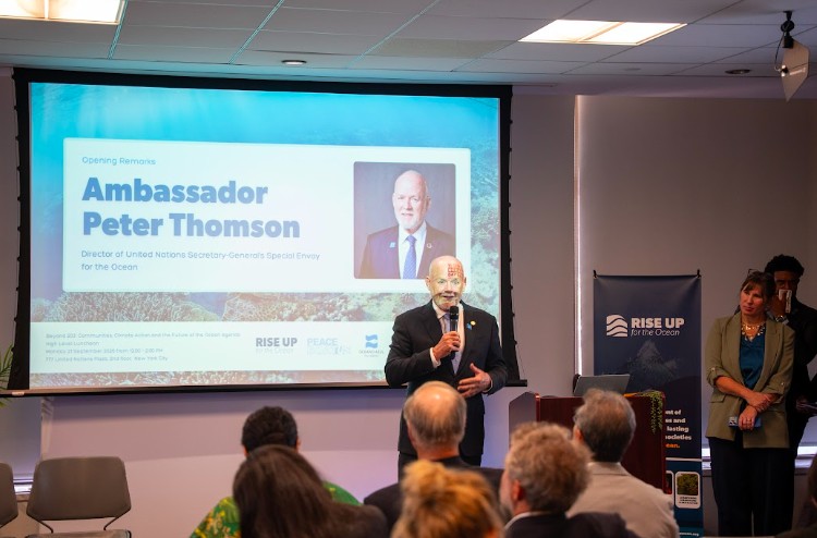 Opening remarks at a United Nations ocean and climate luncheon